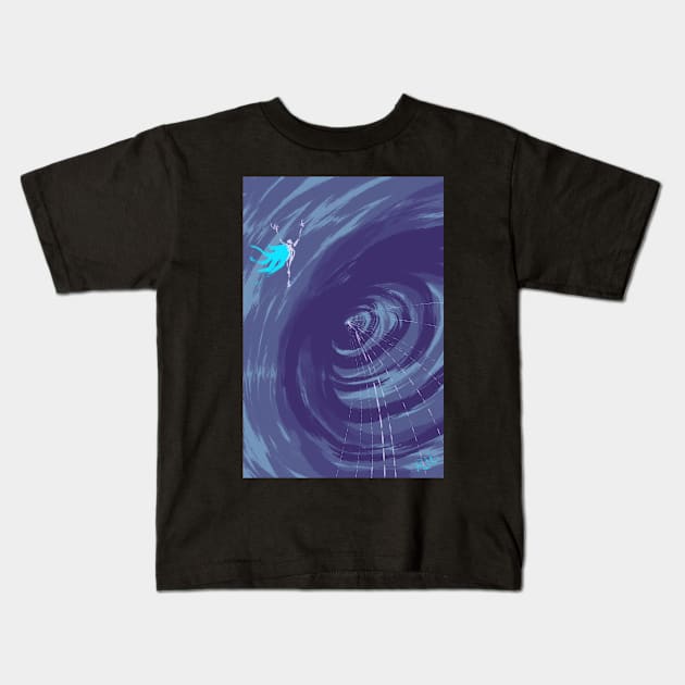 Eye of the Storm Kids T-Shirt by Rick714